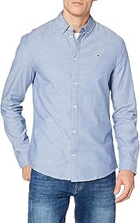 Tommy Jeans Men's Tjm Slim Stretch Oxford Shirt Shirt