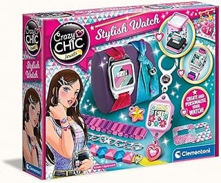 Clementoni Clementoni Crazy Chic Stylish Watch Jewellery Set - For ages 7 Years and up.