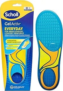 Dr. Scholl's GelActiv Everyday Insoles - Gel, Blue, Unisex-Adults, Insoles