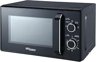 Super General 20 Liter Compact Solo Microwave Oven, 700W Power, KSGMM920N,Black With 2 Years Warranty