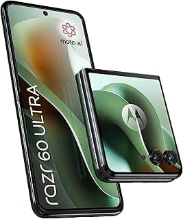 MOTOROLA Razr 60 Ultra 5G, 16+16GB RAM Boost, 512 GB ROM, Snapdragon 8 Elite, PANTONE Scarab