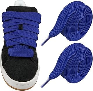 Endoto Flat Shoe Laces for Adidas Campus 00s Shoes, 2CM Width Thick Fat Replacement Shoelaces