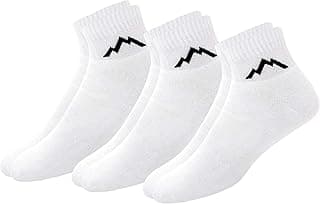Ranger Sport Men's Heavy Duty Cotton Quarter Athletic Socks, Pack of 3