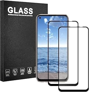 [2 Pack]for Huawei Nova 7i Screen Protector,HD Clear 9H Hardness Scratch Resistant Tempered Glass Protective Film for Huawei Nova 7i