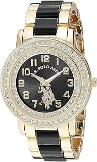 ACCUTIME U.S. Polo Assn. USC40229 Women's Quartz Watch, Analog Display and Stainless Steel Strap