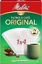 Melitta Original 1 x 4 Coffee Filters - Pack of 40