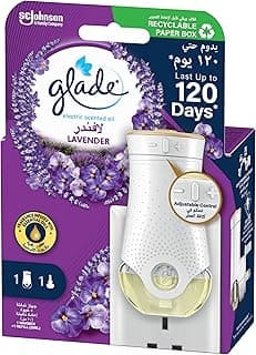 Glade Electric Plugins Air Freshener, Lavender Scented Oil, Holder with Refill