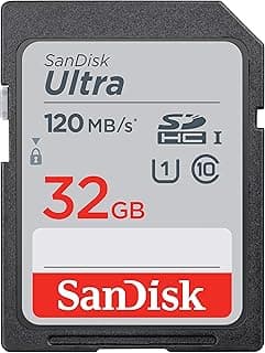Sandisk Ultra 32Gb Sdhc Memory Card 120Mb/S