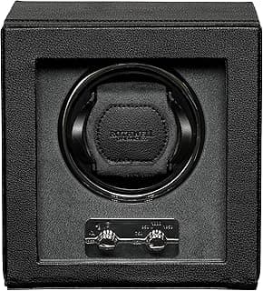 ROTHWELL ROTHWELL Single Watch Winder for Automatic Watches with Quiet Motor with Multiple Speeds and Rotation Settings