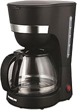 Nikai 1.25 Liter Coffee Maker, Anti-Drip Function, 750 Watts, Keep Warm Function, Glass Jar, 2 year Warranty - NCM1210AX